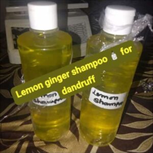 Lemon Ginger Shampoo For Dandruff