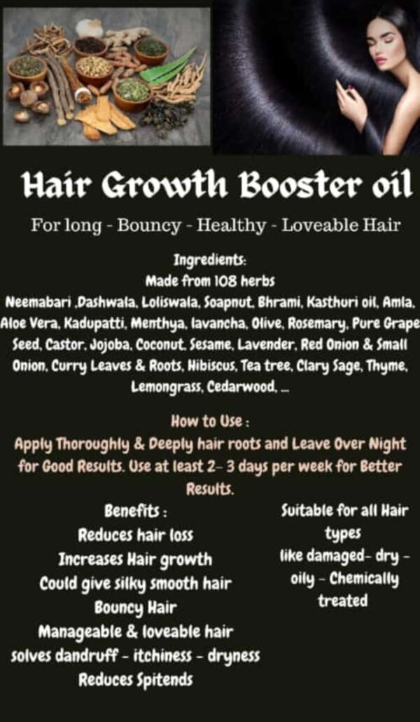 Hair Growth Booster Oil