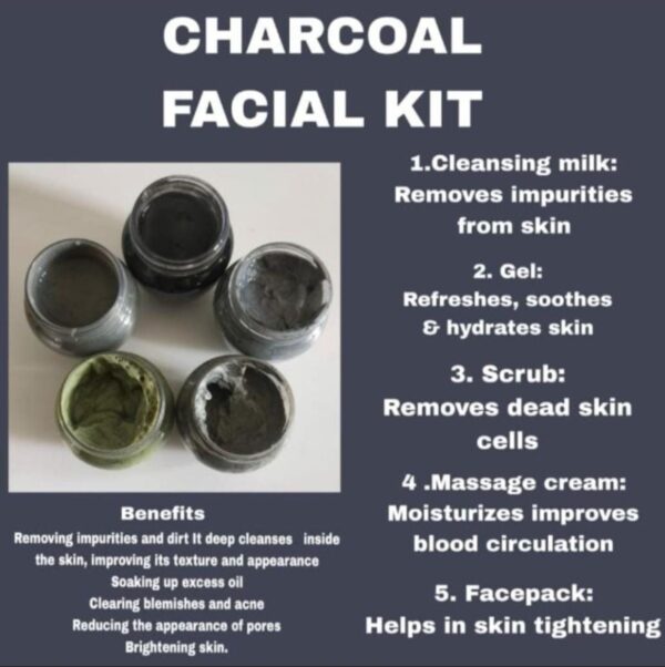 Charcoal Facial Kit