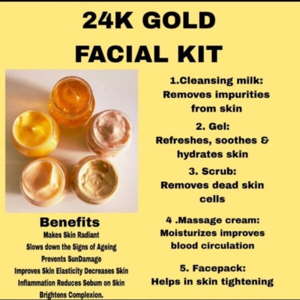 24K Gold Facial Kit